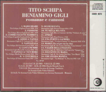 Romanze E Canzoni