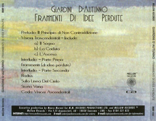 Frammenti Di Idee Perdute