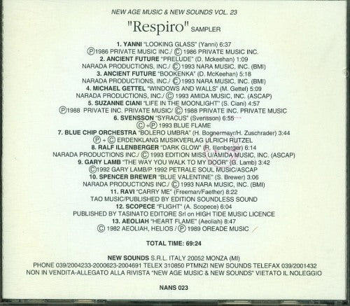 Respiro Numero 23