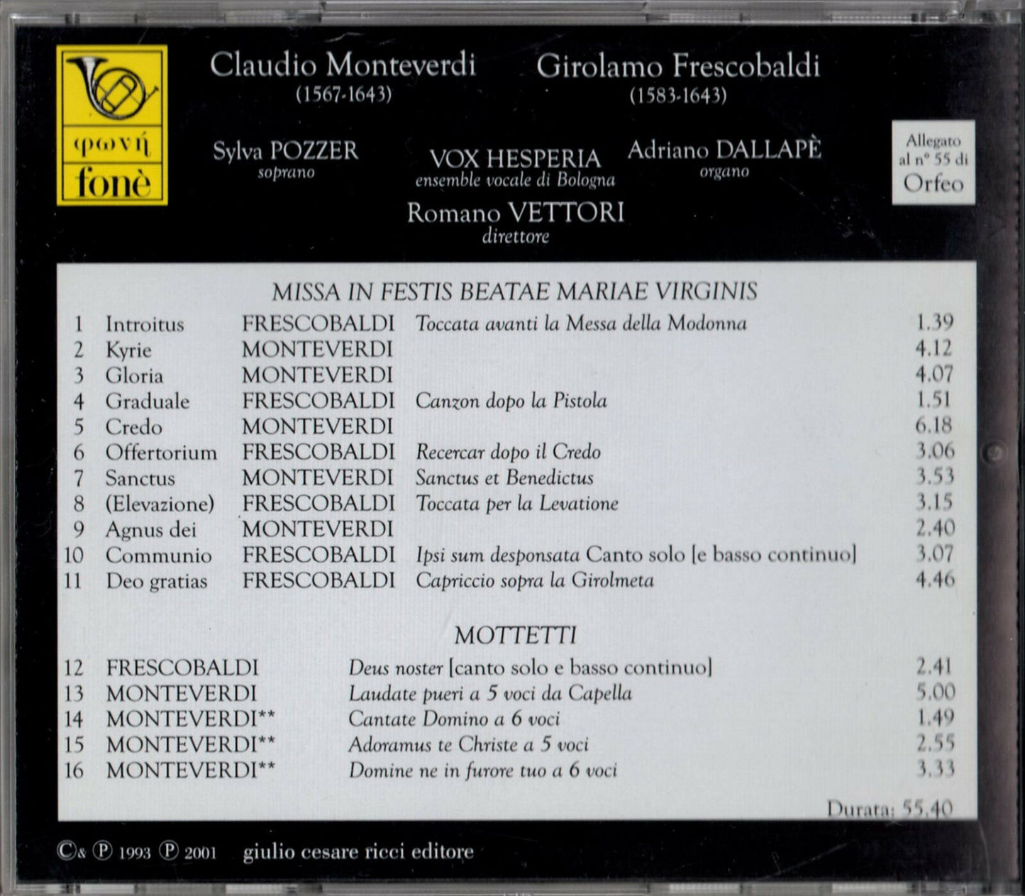 Missa In Festis Beatae Mariae Virginis