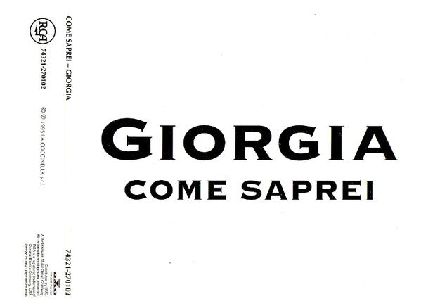 Come Saprei