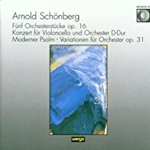 Fünf Orchesterstücke Op.16 Konzert Für Violoncello Und ..