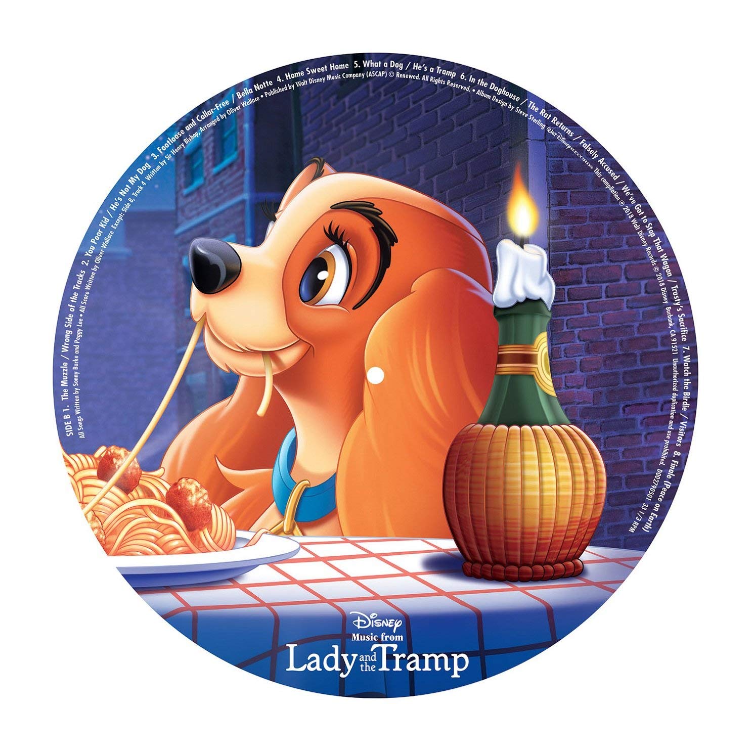 Lady And The Tramp Picture Disc