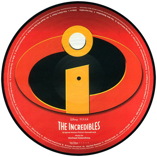 The Incredibles Picture Disc