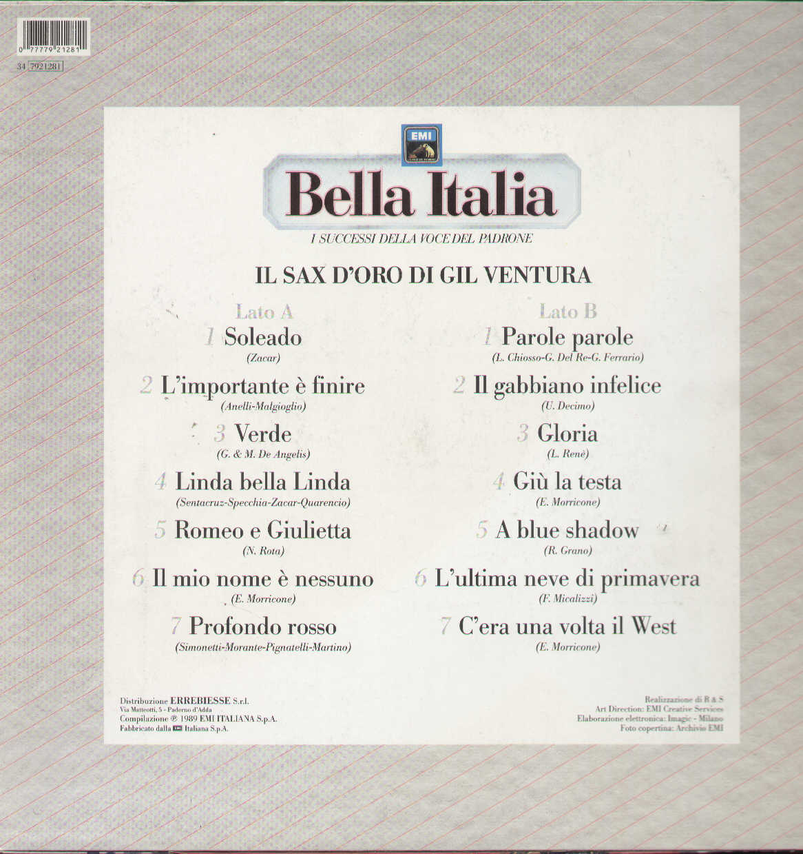 Il Sax D'oro Di Gil Ventura