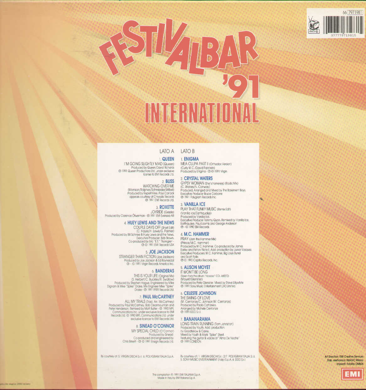 Festivalbar 91 International