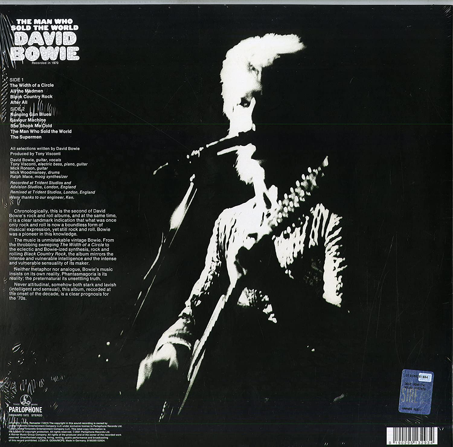 The Man Who Sold The World Picture Disc