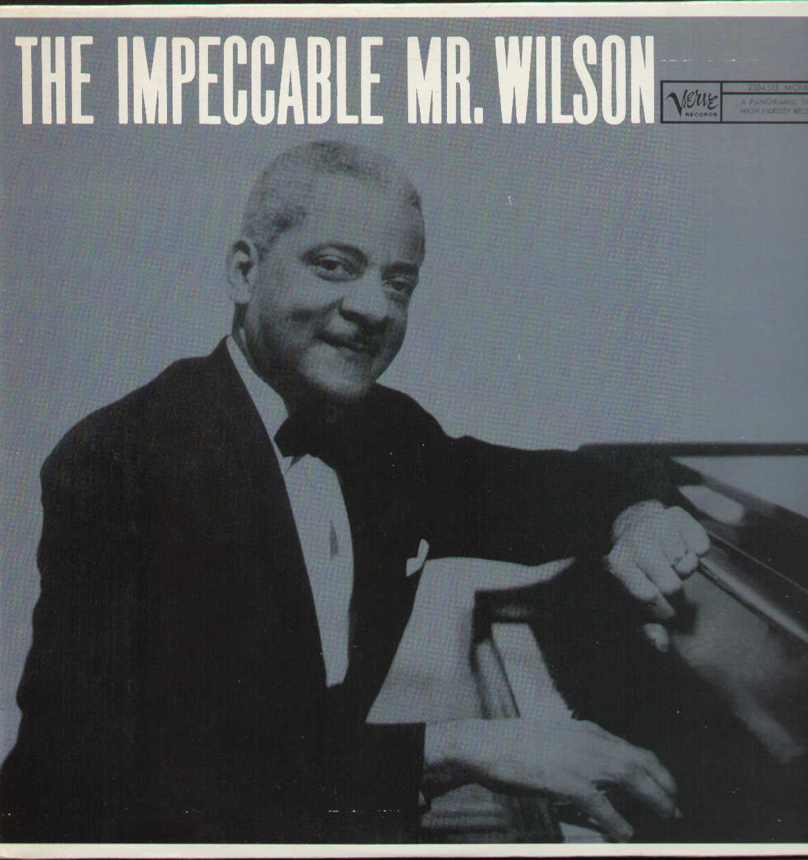 The Impeccable Mr. Wilson