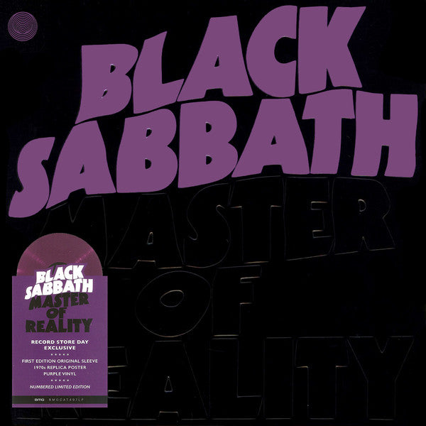 Master Of Reality Limited Edition Numbered Rsd