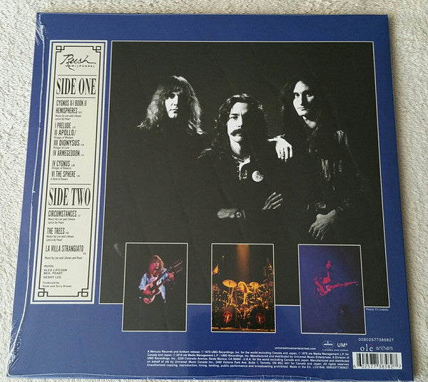 Hemispheres Picture Disc Limited Edition Rsd