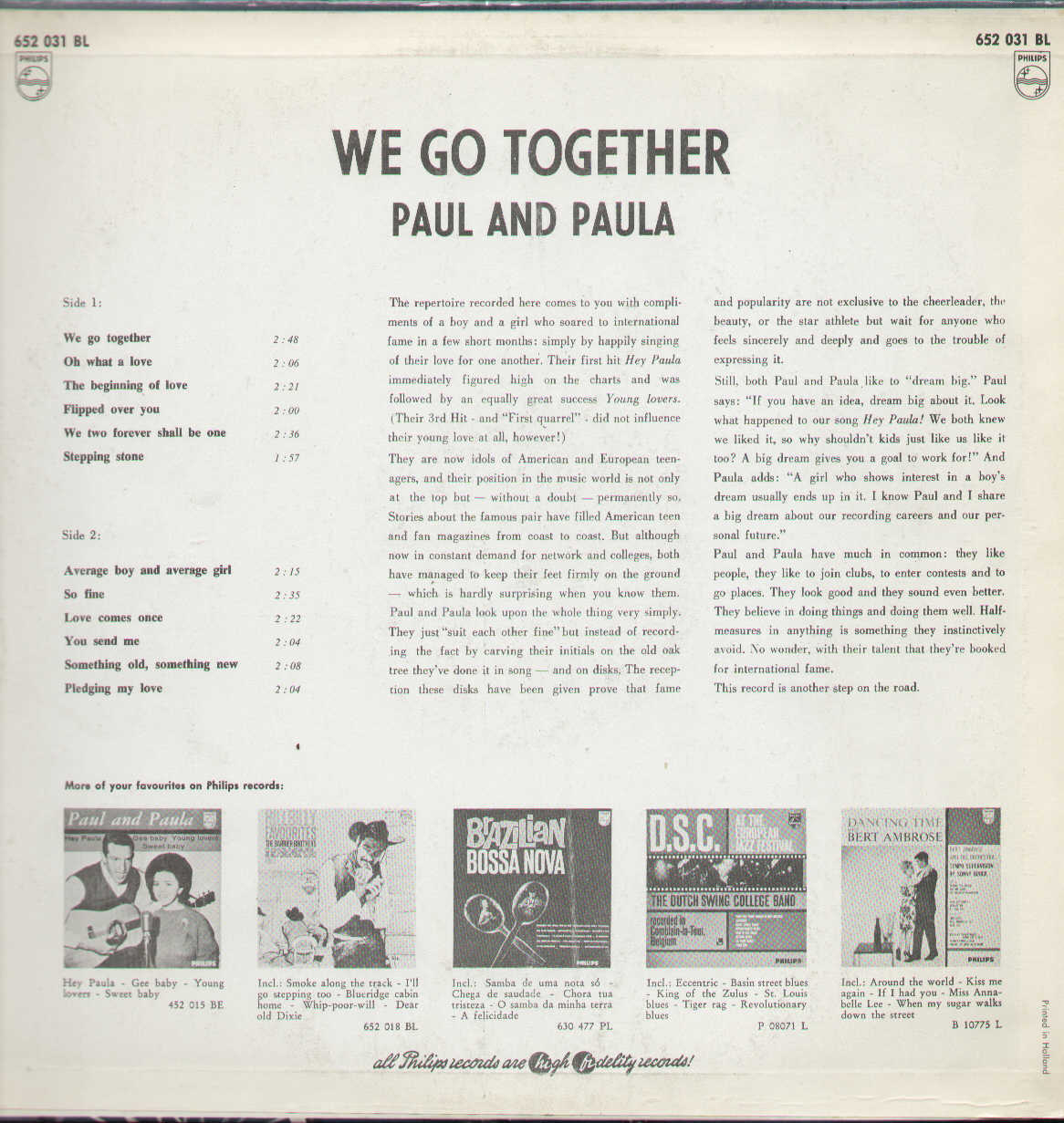 We Go Together