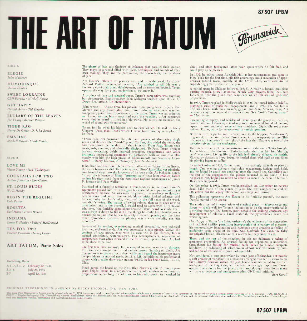 The Art Of Tatum