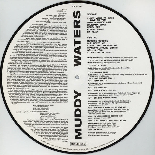 The Best Of Muddy Waters Picture Disc