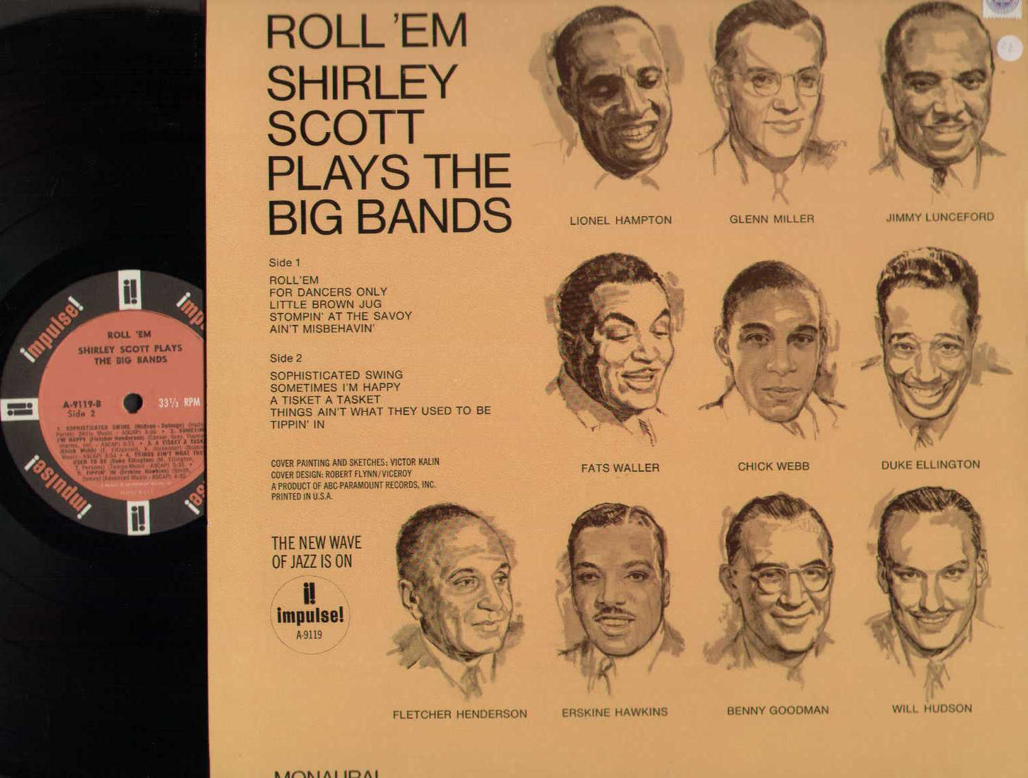 Roll Em Shirley Scott Plays The Big Bands