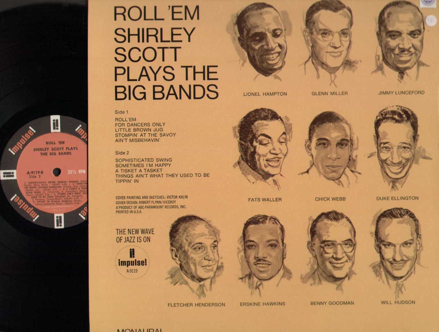 Roll Em Shirley Scott Plays The Big Bands