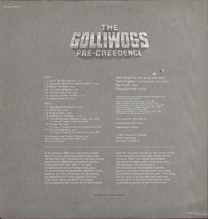 Pre-Creedence