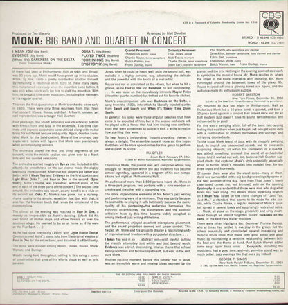 Big Band And Quartet In Concert
