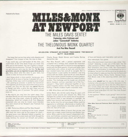 Miles & Monk At Newport