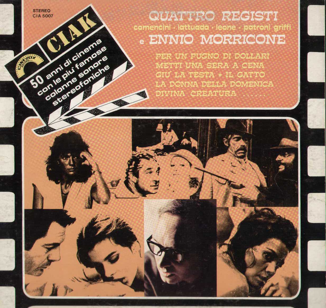 Quattro Registi E Ennio Morricone