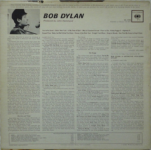 Bob Dylan Cl1779