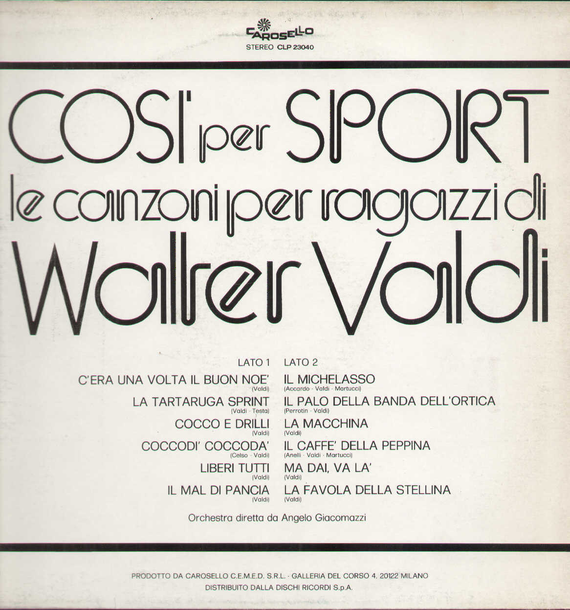 Cosi Per Sport