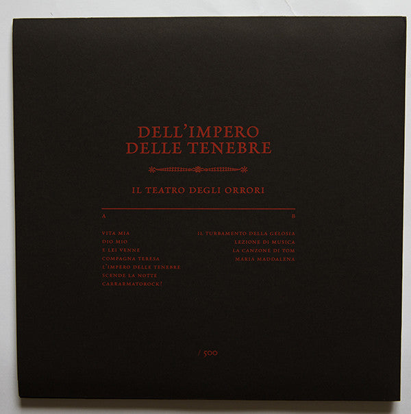Dell'impero Delle Tenebre Limited Edition