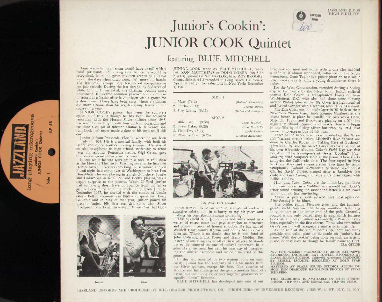 Junior's Cookin
