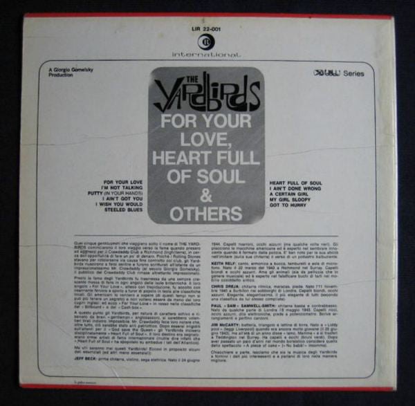 For Your Love Heart Full Of Soul & Others