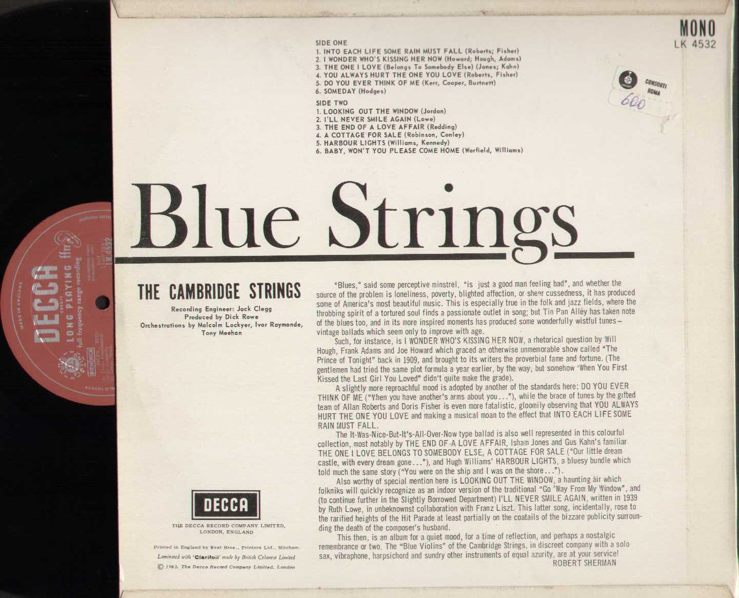 The Sounds Of Strings Vol 4 Blue Strings