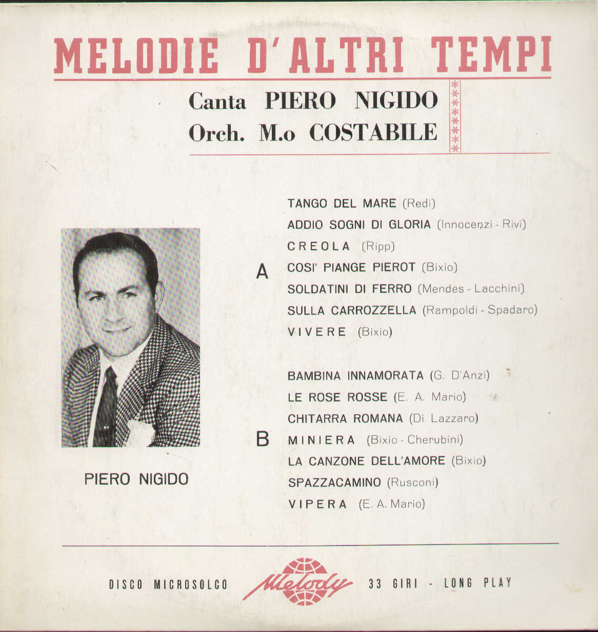 Melodie D'altri Tempi