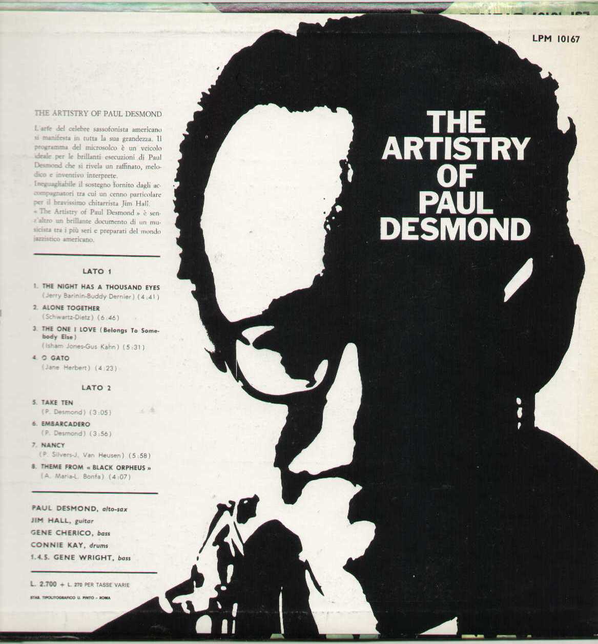 The Artistry Of Paul Desmon