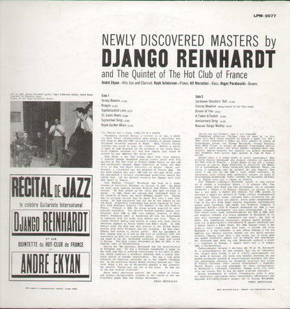 Django Reinhardt And Quintet Of The Hot Club Of France