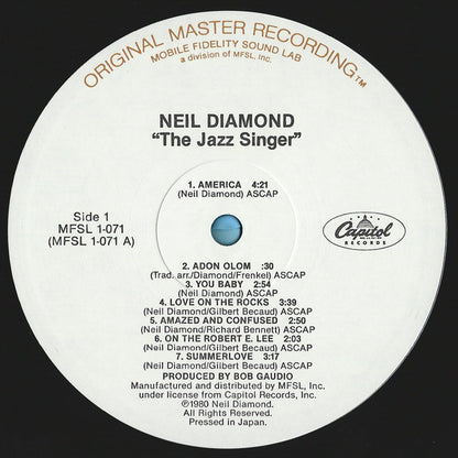 The Jazz Singer Original Master Recording