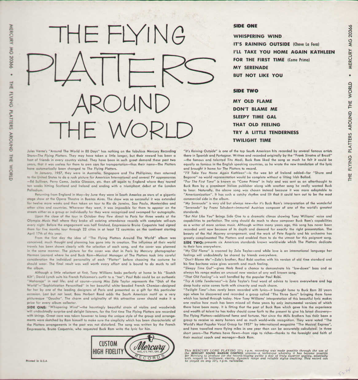 The Flying Platters Around The World