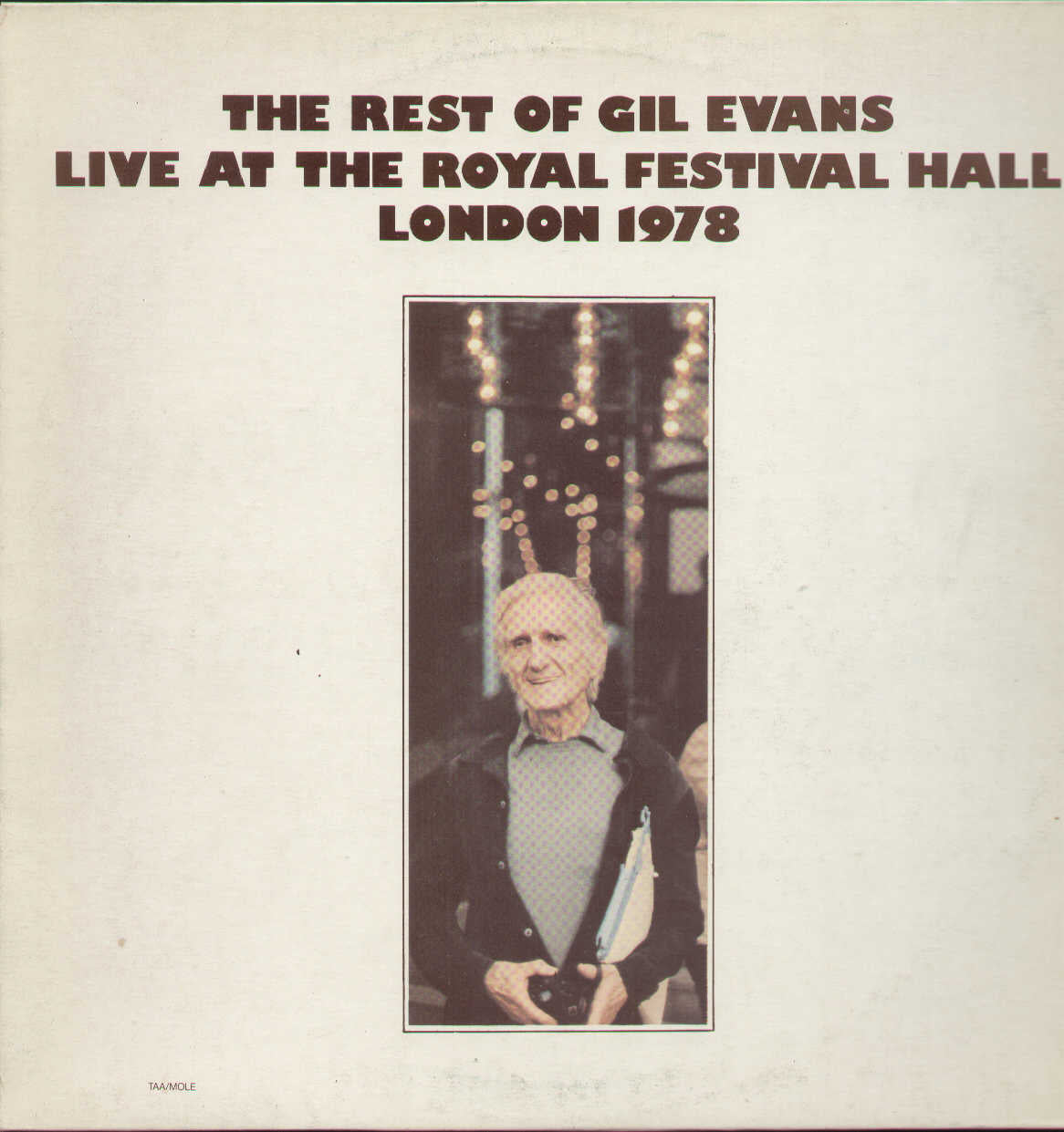 The Rest Of Gil Evans Live At The Royal Festival Hall London