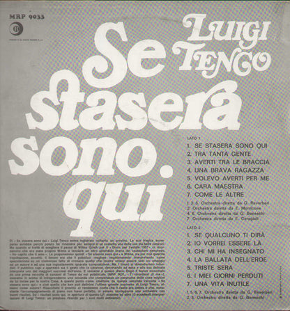Se Stasera Sono Qui
