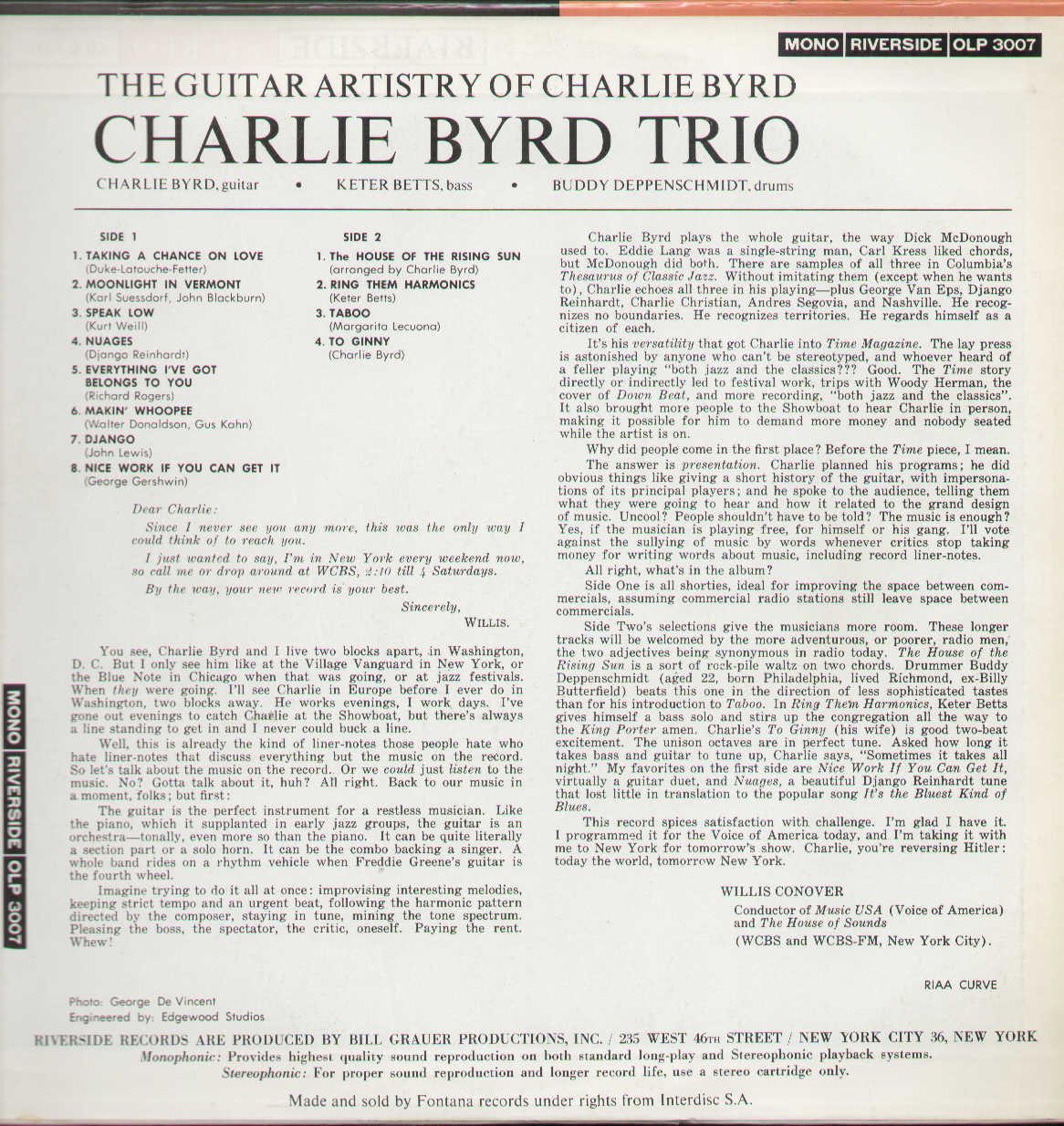 Ìthe Guitar Artistry Of Charlie Byrd