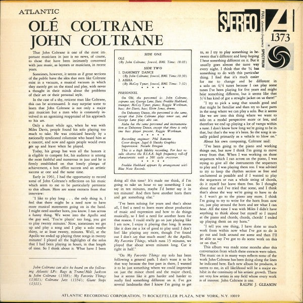 Olé Coltrane