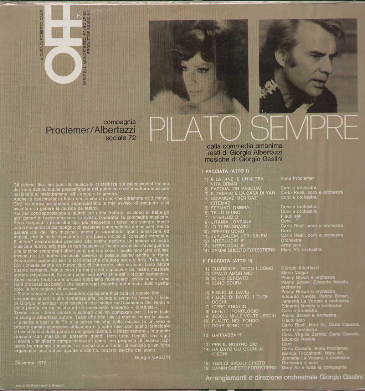 Pilato Sempre