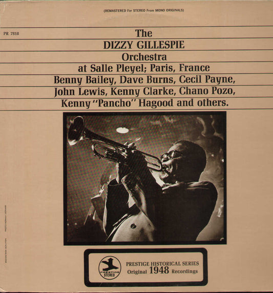 The Dizzy Gillespie Orchestra At Pleyel Paris France