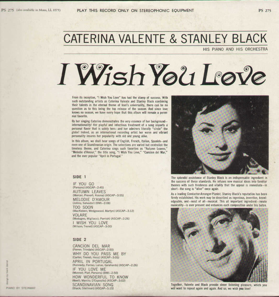 I Wish You Love