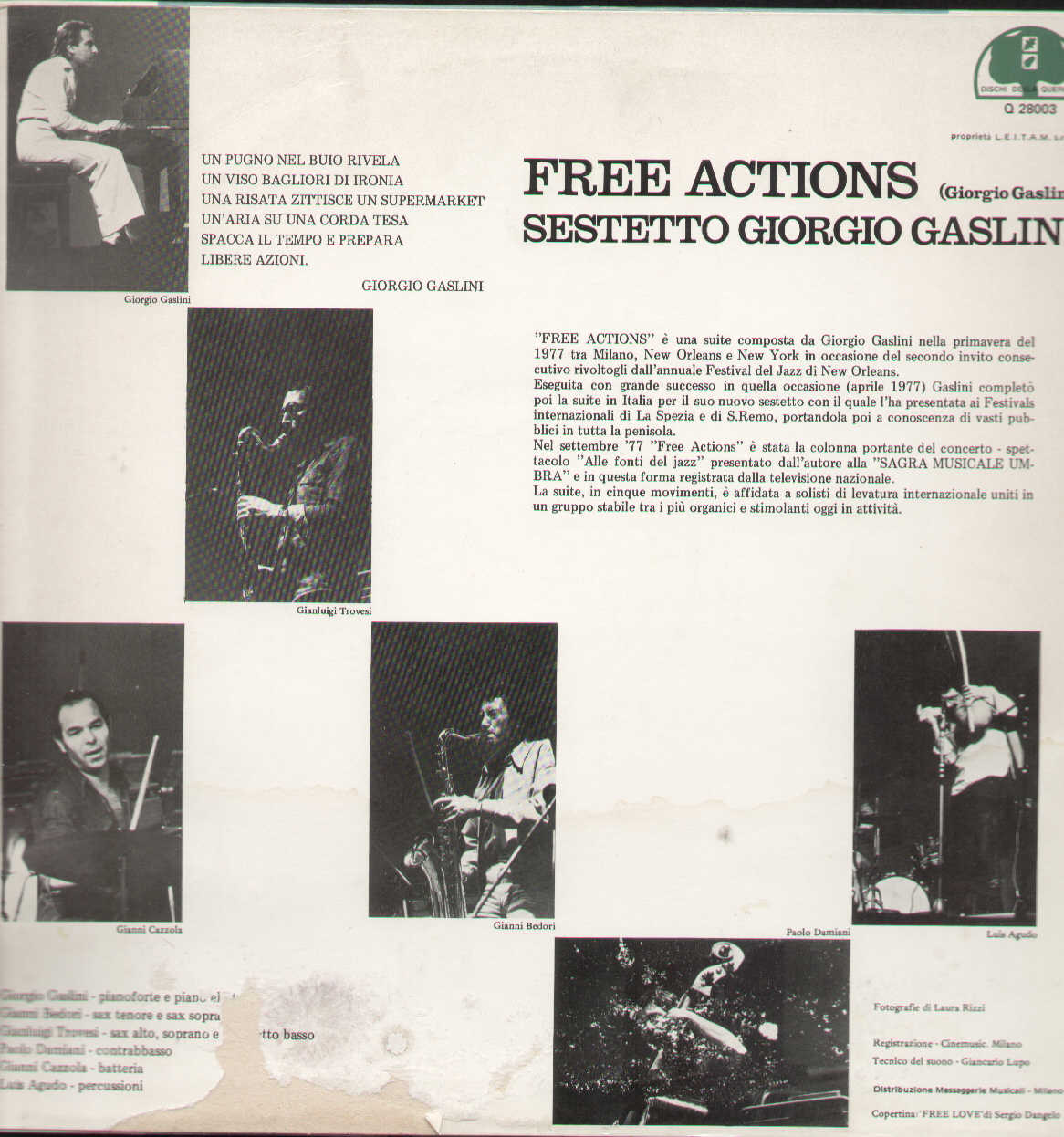 Free Actions