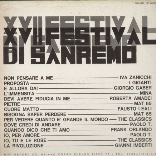 17 Festival Di Sanremo