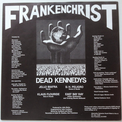 Frankenchrist + Poster