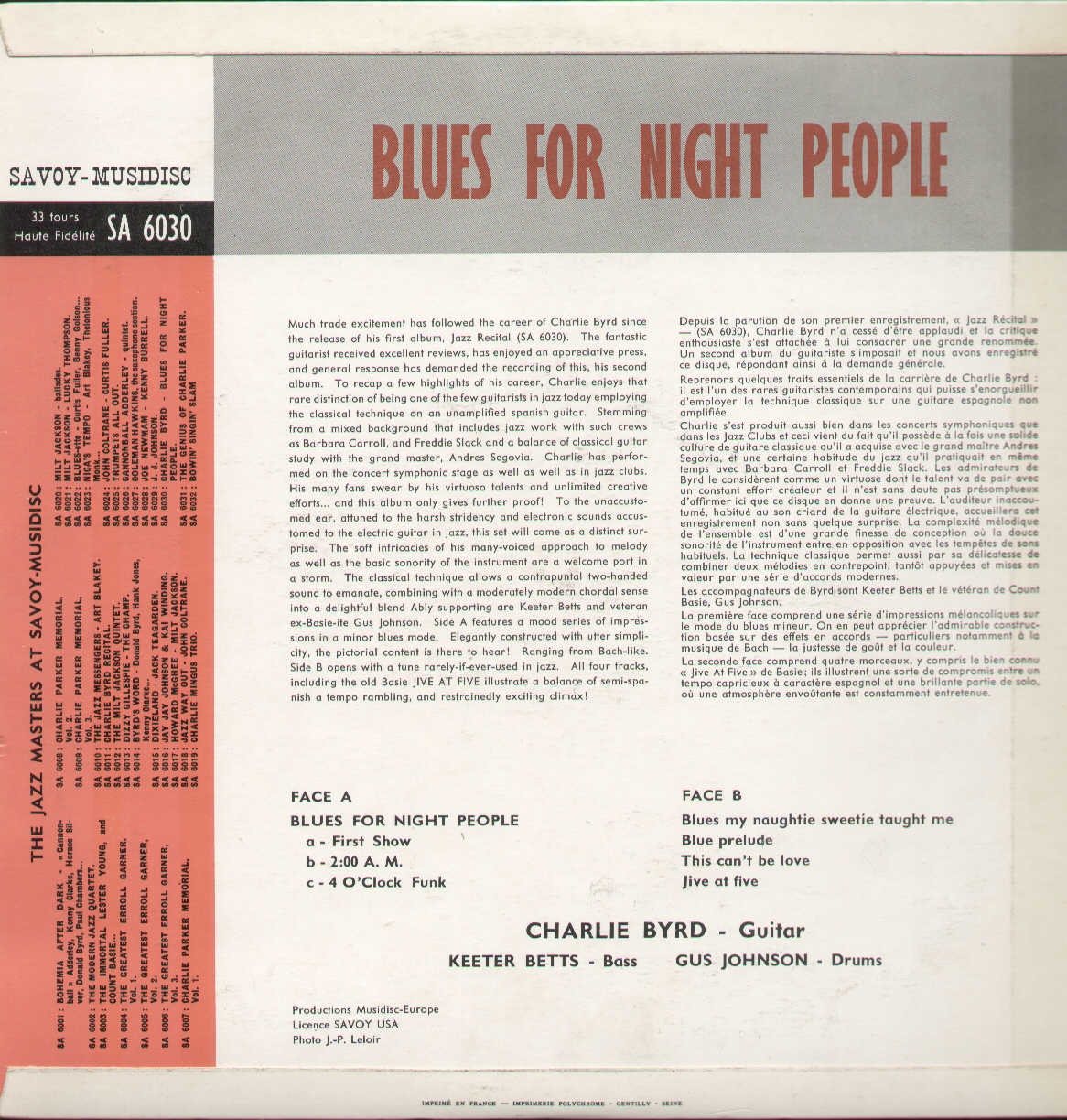 Blues For Night People