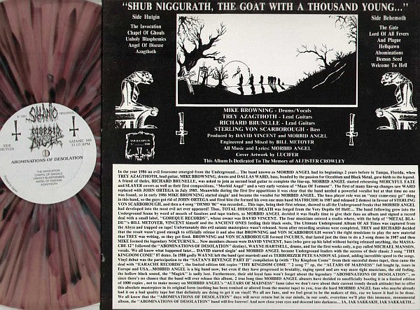 Abominations Of Desolation Japan