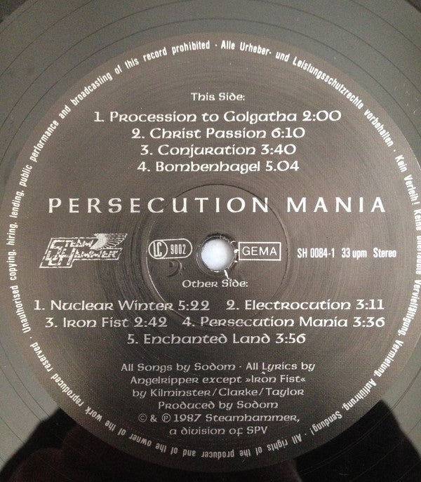Persecution Mania