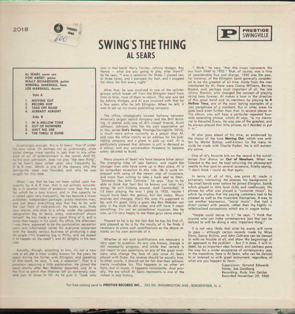 Swing's The Thing