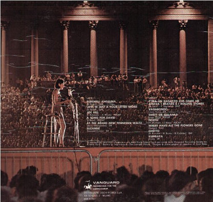 24 Luglio 1970 Joan Baez All'arena Civica Di Milano