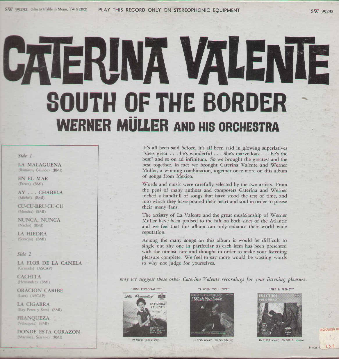 South Of The Border